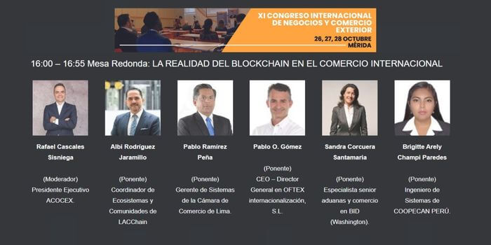 XI Congreso Internacional de Negocios y Comercio Exterior de ACOCEX Oftex Empresa Consultora de Exportación